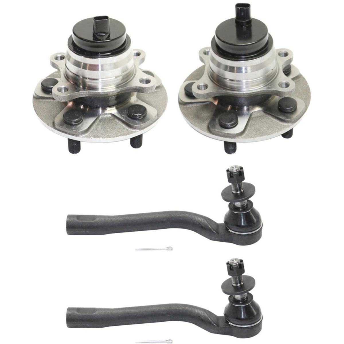Front Wheel Hub Kit with Bearing Sensor for LS460 2007-2017 Left Right