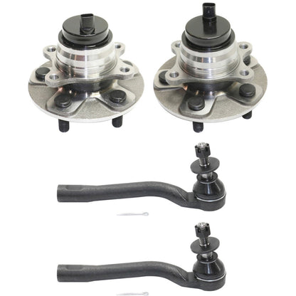 Front Wheel Hub Kit with Bearing Sensor for LS460 2007-2017 Left Right