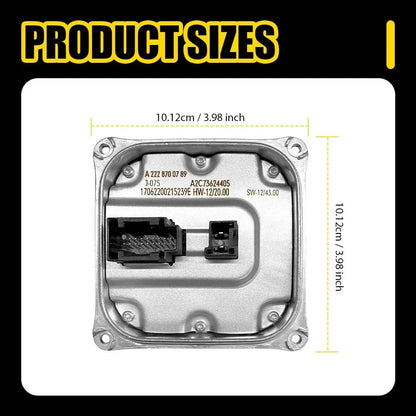 Headlight Ballast Module A2228700789 LED for Mercedes S550 S600 2016-2018