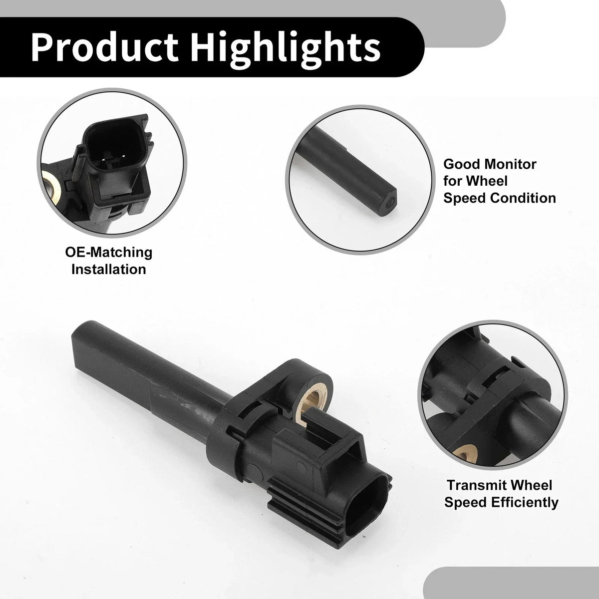 2004-2005 Dodge Durango ABS Sensor Rear Left/Right Side