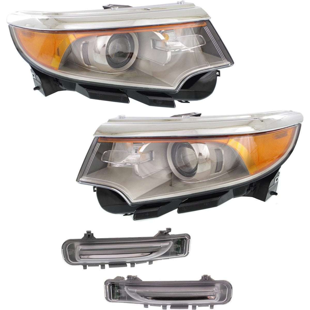 Auto Light Kit for Ford Edge (2011–2014) Driver & Passenger Side