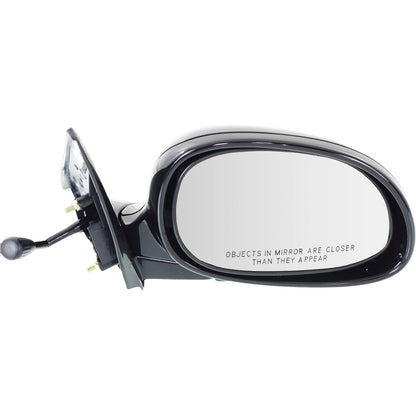 Manual Remote Mirror for Honda Civic Coupe/Hatchback (1992–1995) Right Side