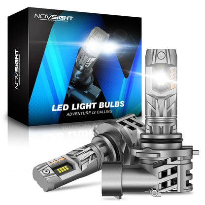 NOVSIGHT 9005 LED Headlight Bulbs (2X) - 6500K, 30000LM