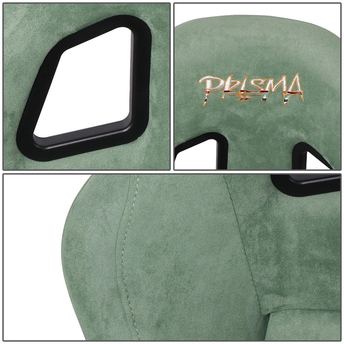 NRG Innovations FRP-303OL-PRISMA Racing Bucket Seat for Universal Fit (2010–2023)