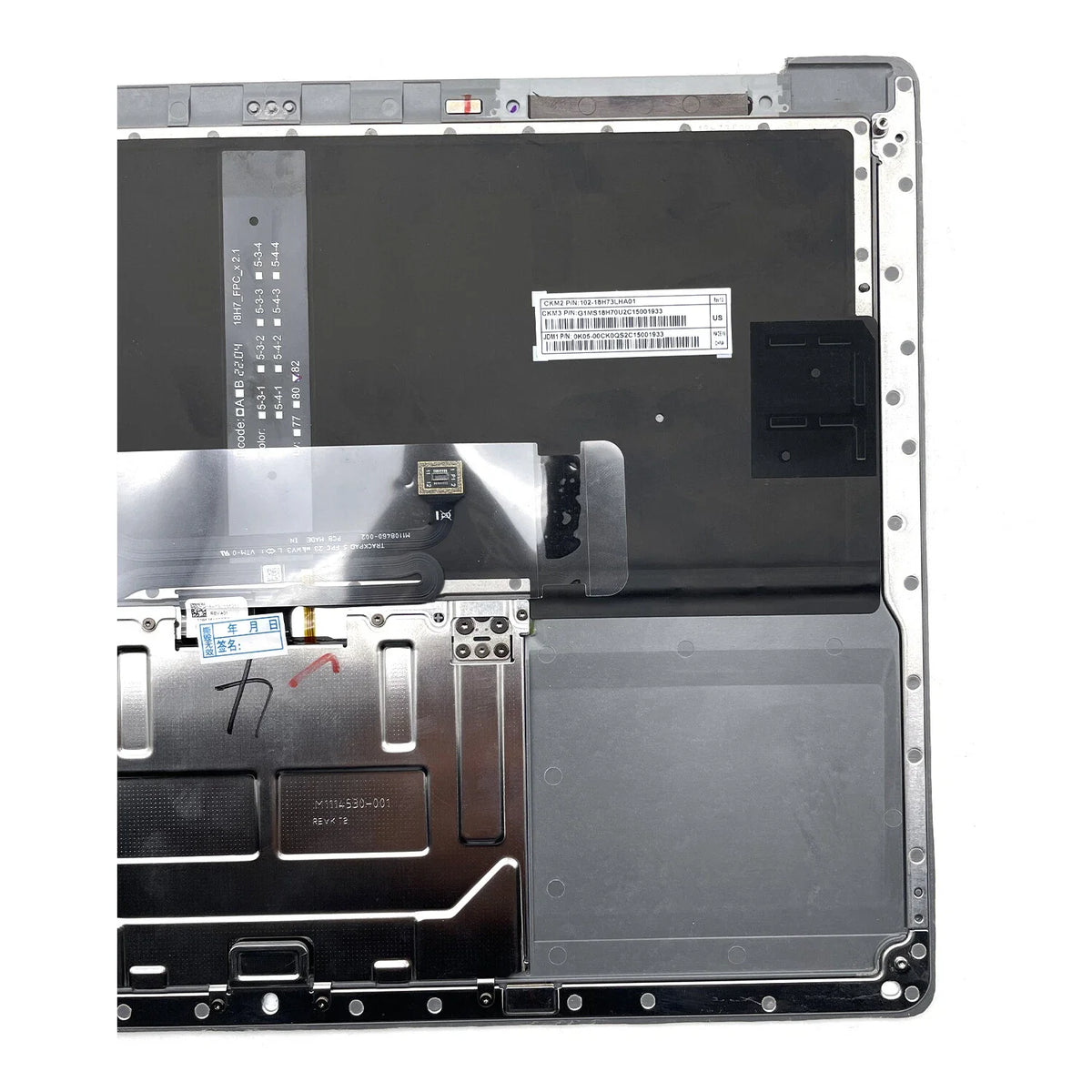 Backlit Keyboard for Microsoft Surface 3 4 - Gray (1867 1868 1950)