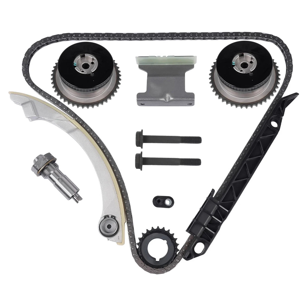 Engine Timing Chain Kit for Chevy Equinox HHR Impala Malibu (2009–2017)