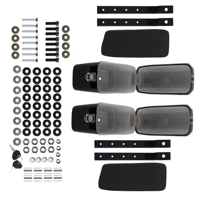 17.8" x 12.6" x 7.9" Universal Saddle Bags for Suzuki Motorcycle