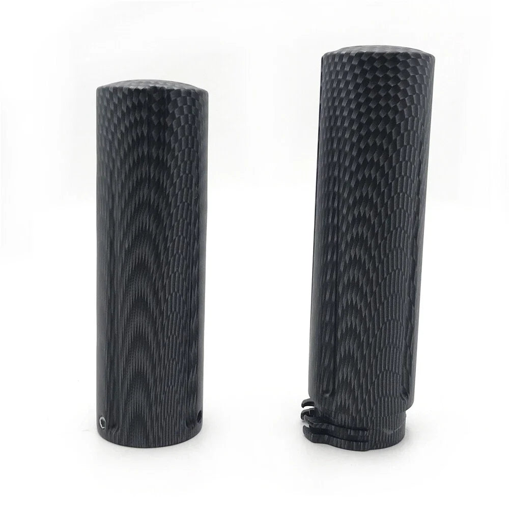 1" Grips for Harley Dyna Softail - Matte Carbon Finish