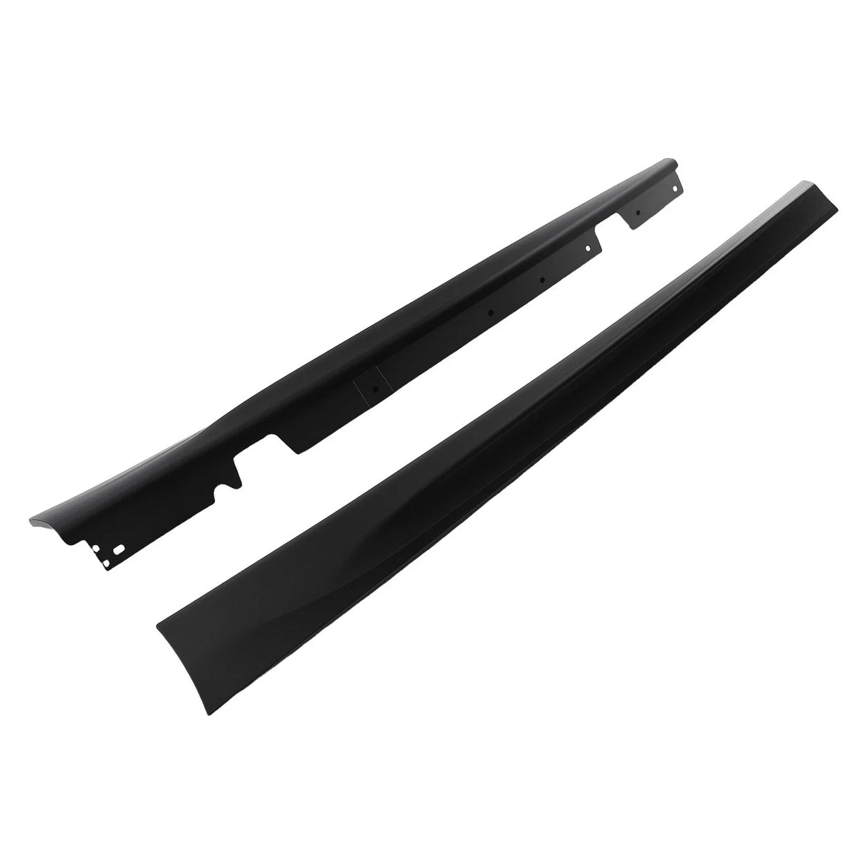 Black Side Skirt Extension Panel for 3-Series E90 E91 2006-2011 BMW