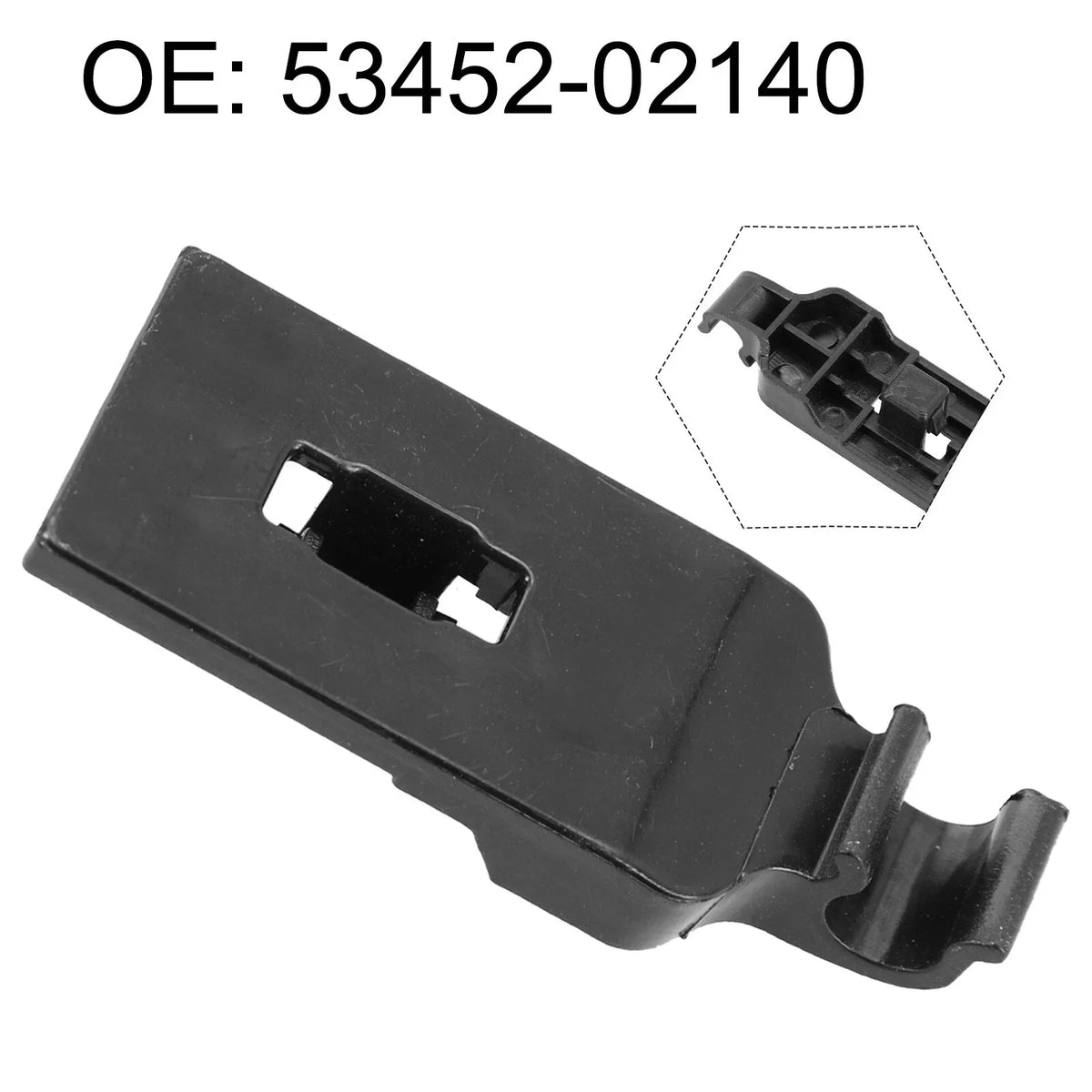 Clamp Clip Rod Black for Toyota Hilux N70 2005-2015