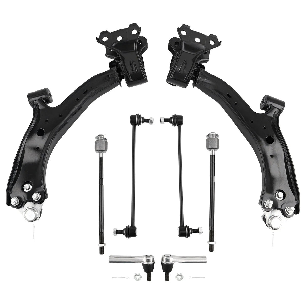 Front Control Arm and Tie Rods Set for Honda CR-V (2007-2011) - 8 Pieces