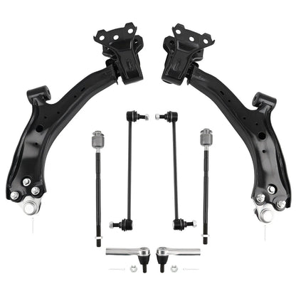 Front Control Arm and Tie Rods Set for Honda CR-V (2007-2011) - 8 Pieces