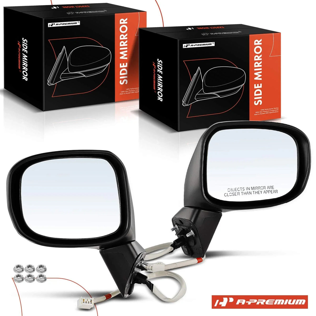 Pair Power Mirror for Honda Civic (2012–2013)