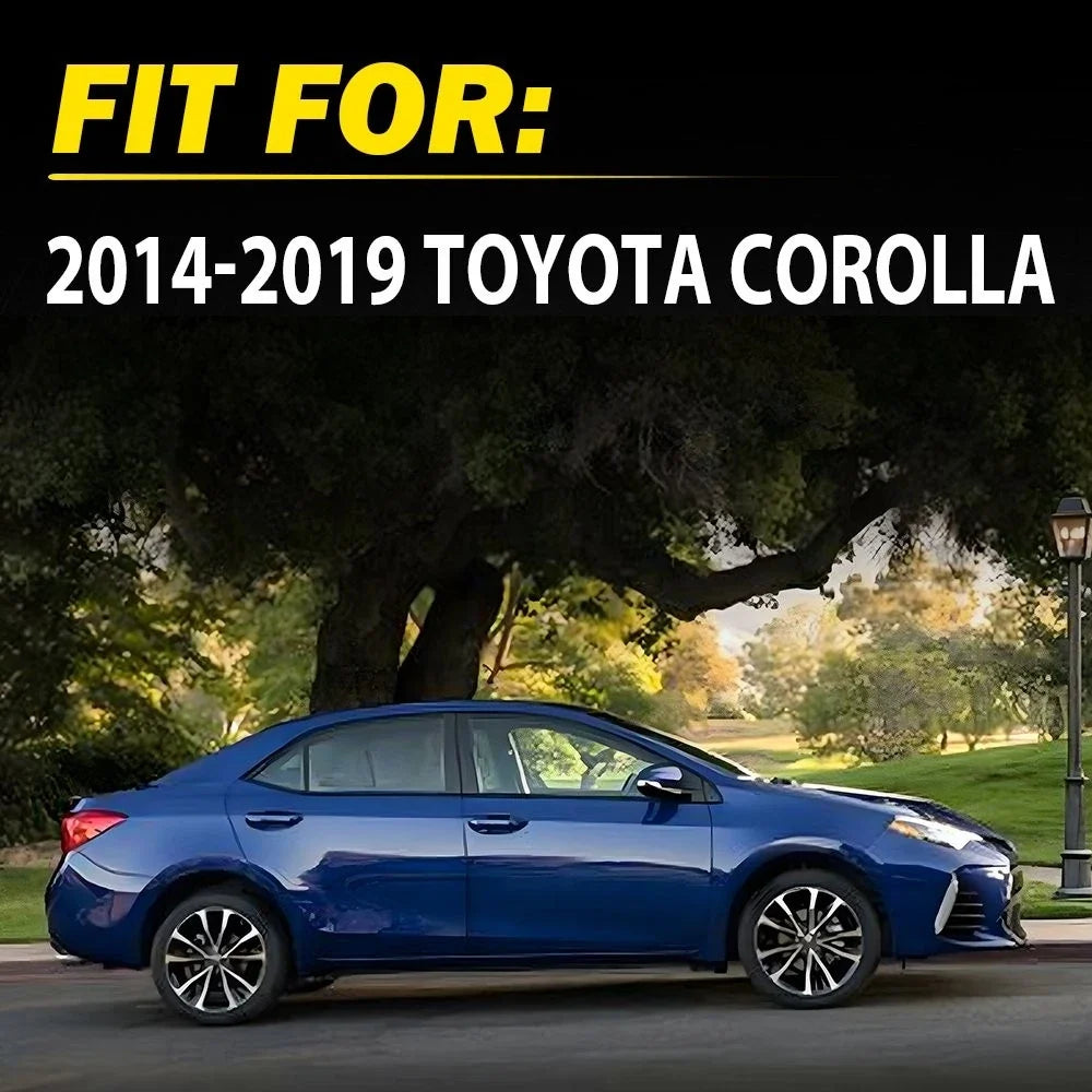 Front Right Passenger Side Exterior Door Panel Handle for Toyota Corolla (2014–2019)