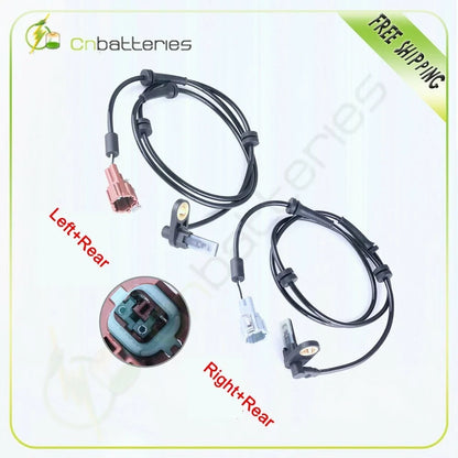 ABS Speed Sensor Set - 2 Pieces for Nissan Titan 2004-2011