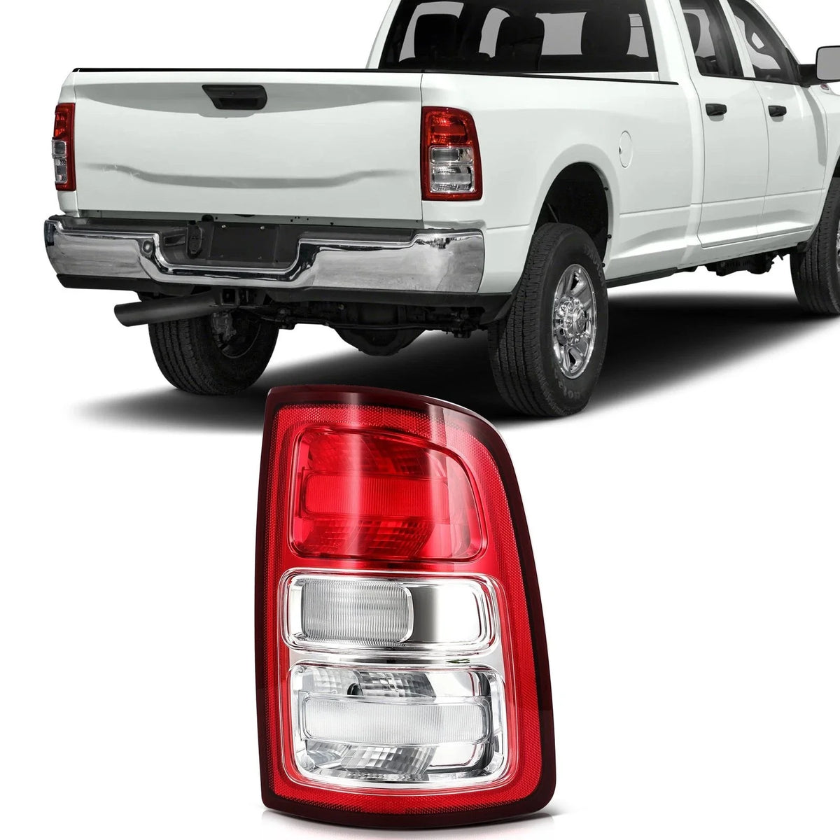 Tail Light Assembly Right for Ram 2500 3500 (2019 to 2024)