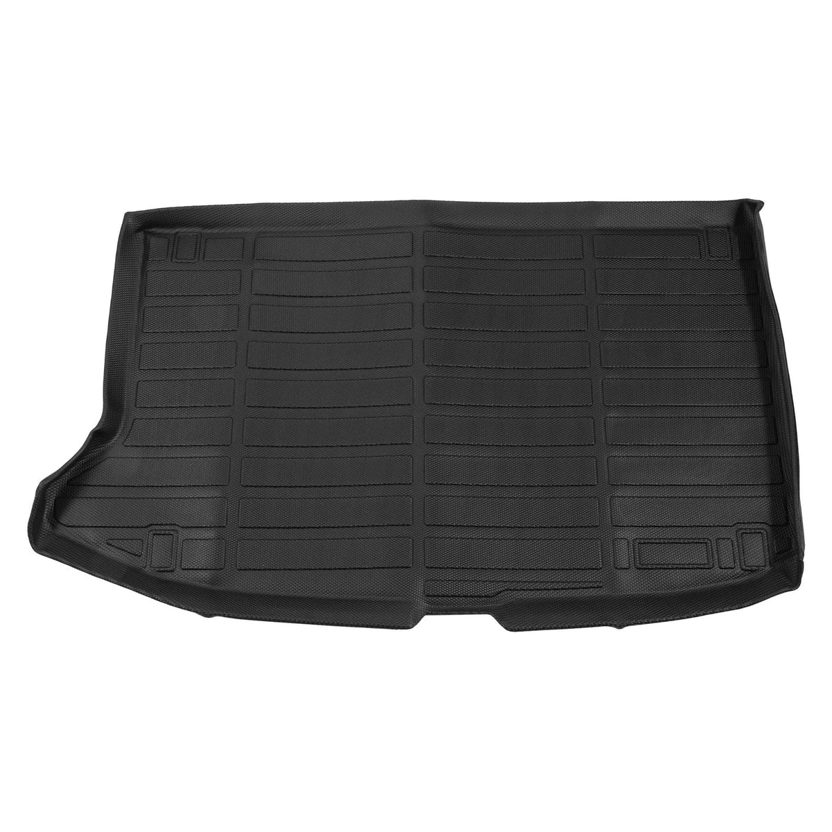 Cargo Liner Rear Trunk Mat for Kia Soul EV (2020–2022) TPE Long Grid Pattern