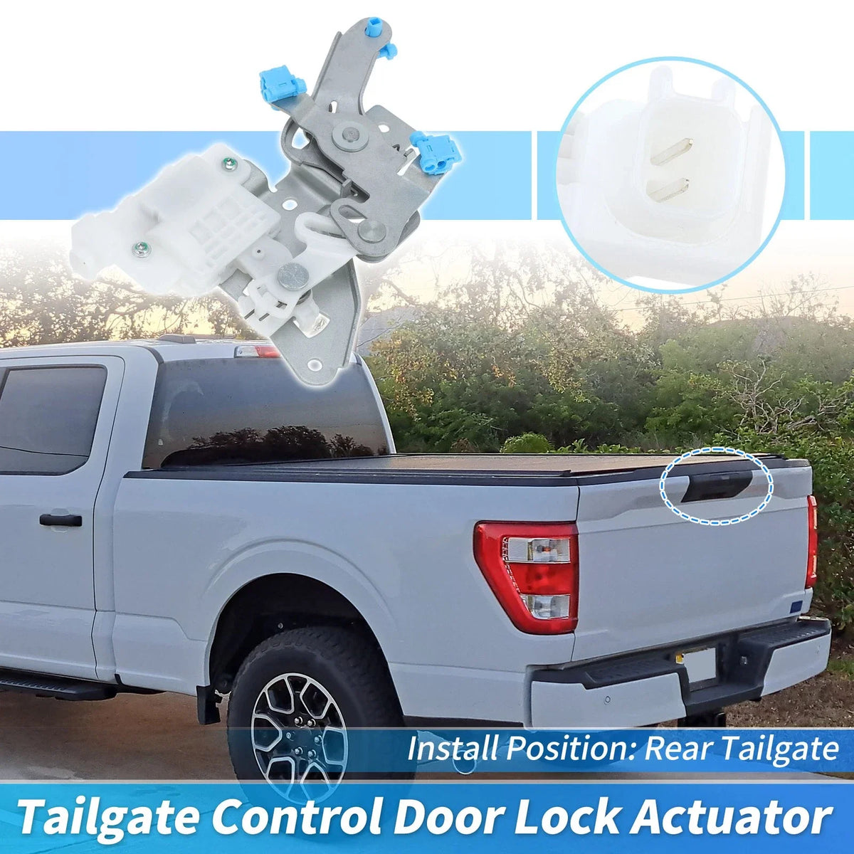 Tailgate Control Door Lock Actuator FL3Z9943170B for Ford F-150 (2015–2023)