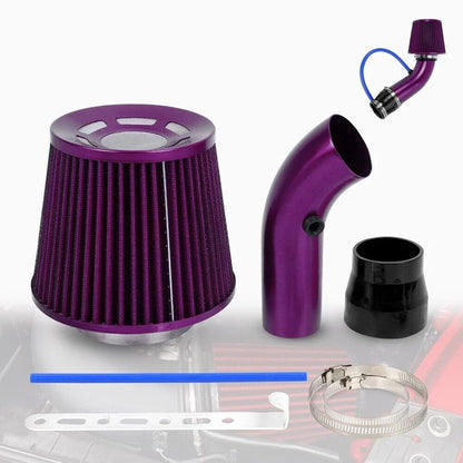 Aluminum 3" Cold Air Intake System for Universal Fit Vehicles