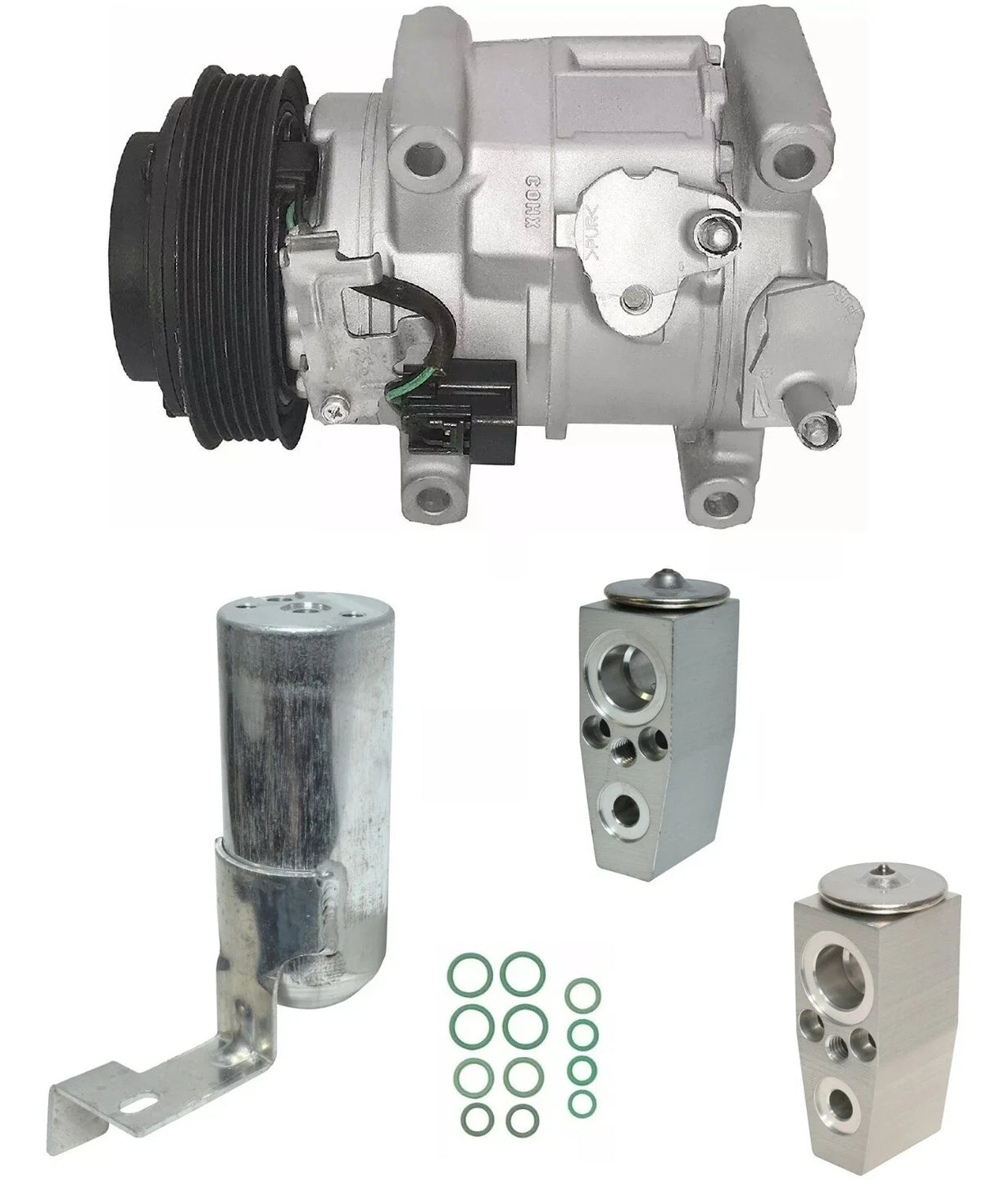 AC Compressor Kit Replacement for Dodge Grand Caravan 3.6L V6 (2016–2016)