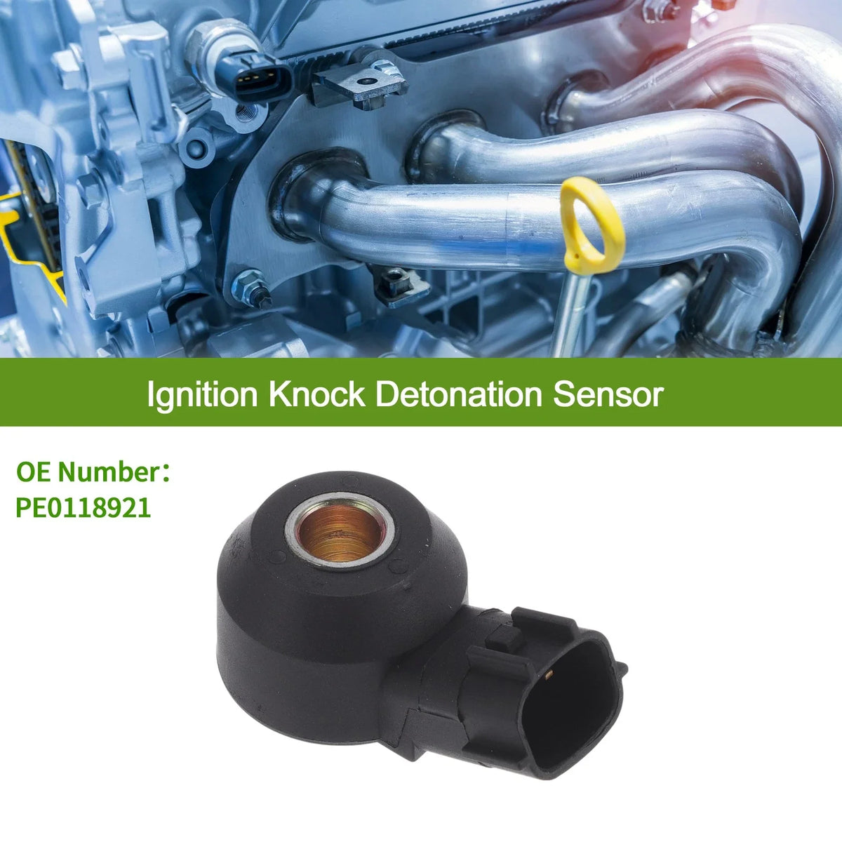 1 Pc Ignition Knock Detonation Sensor No.PE0118921 for Mazda CX-5 (2013–2014)