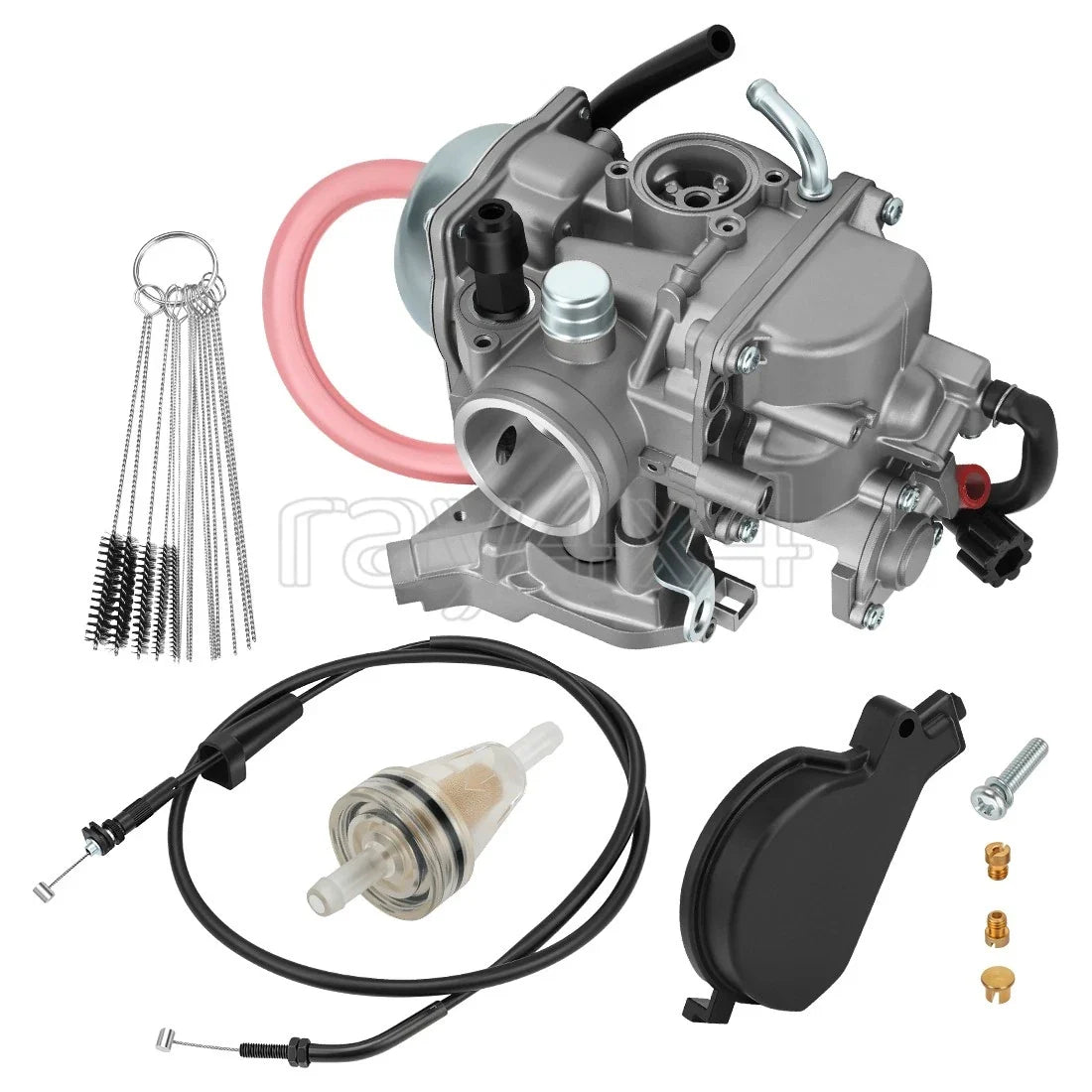 Carburetor and Throttle Cable Set for Arctic Cat 400 2004 Model