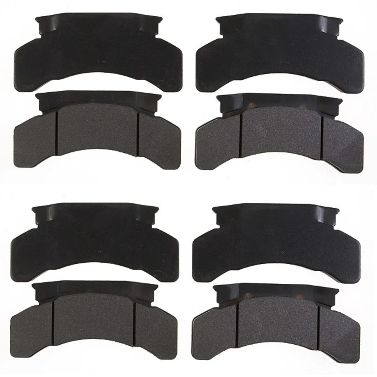 Set of 4 Semi-Metallic Brake Pads for Chevy B60 (1983–1991)