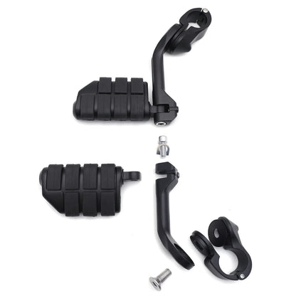 5" Black Foot Peg Kit with 1.25" Engine Guard for Honda Valkyrie 1800 (2004)