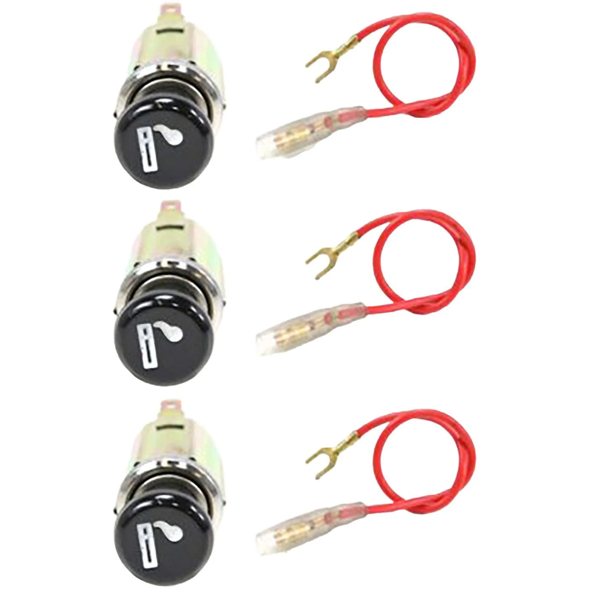 Cigarette Lighter Set of 3 for