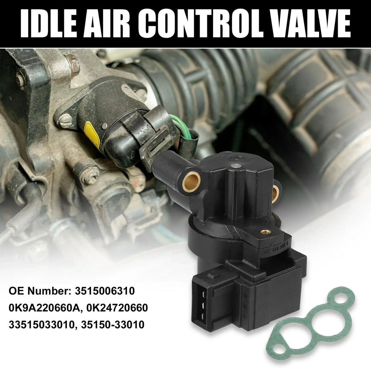 Idle Air Control Valve 0K9A220660A for Hyundai Santa Fe 