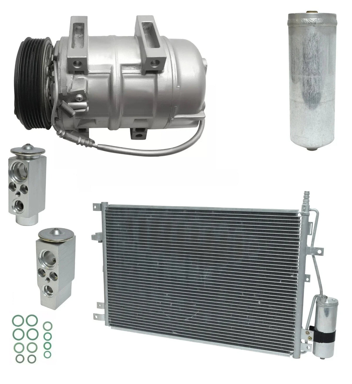 A/C Compressor Kit With Condenser for Volvo XC90 2004–2014