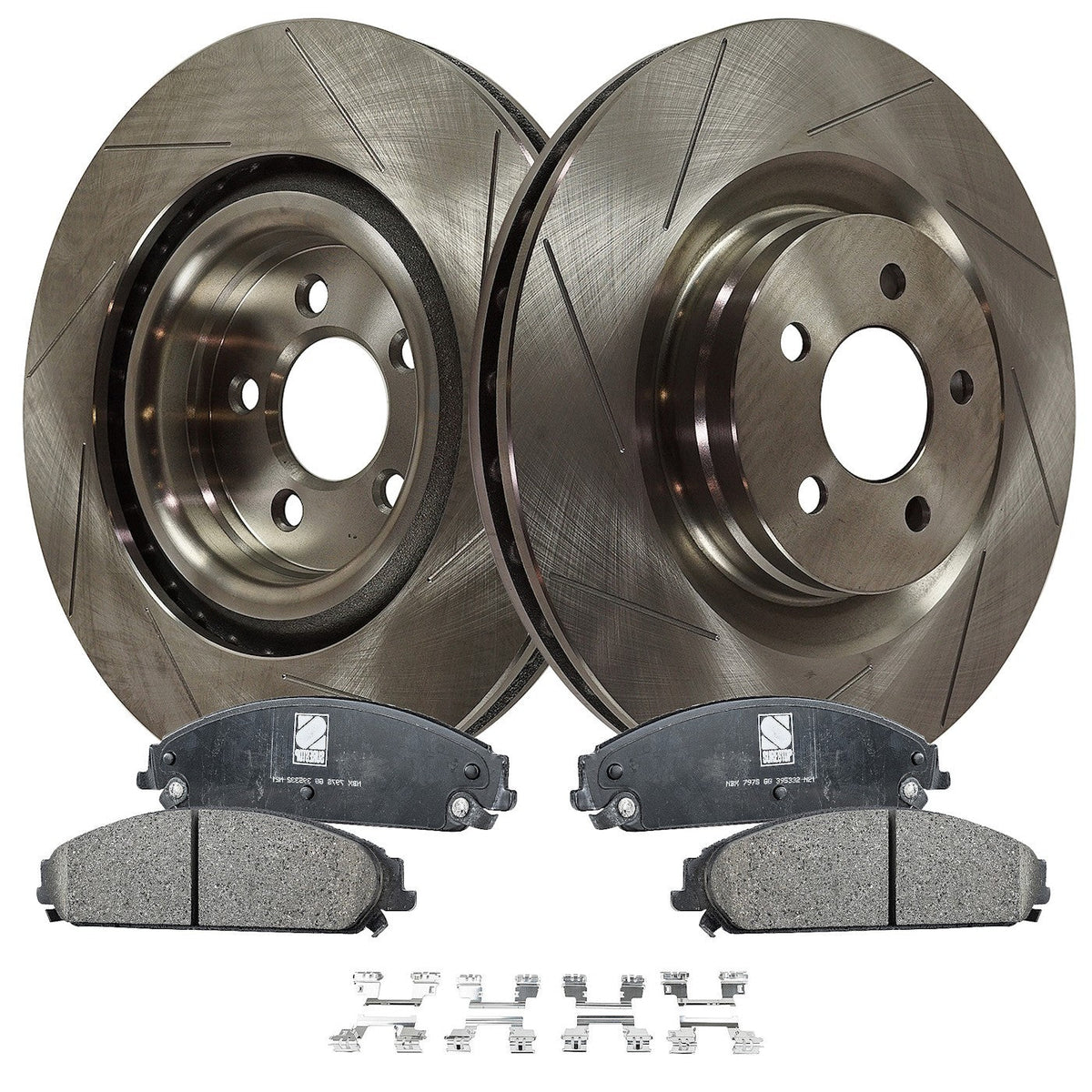 Brake Disc Rotors and Pads Kit for Chrysler 300 Dodge Charger (2016)