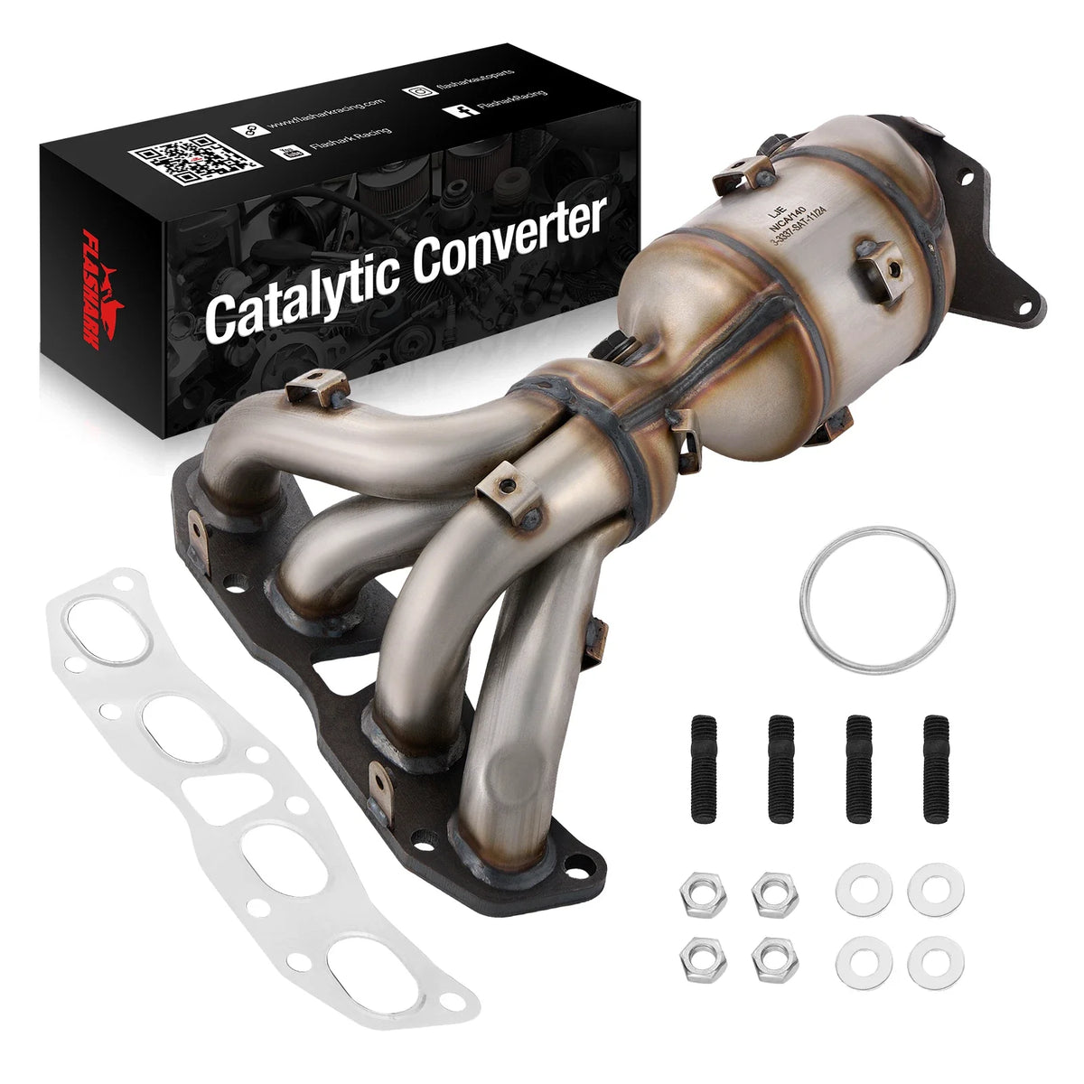 Front Exhaust Manifold Catalytic Converter for Nissan X-Trail (2007–2015)