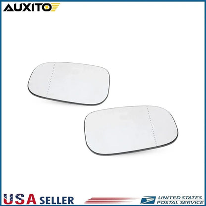 Heated Side Mirror Glass 2X for Volvo C30 C70 S40 S60 V50 V70 2007-2013