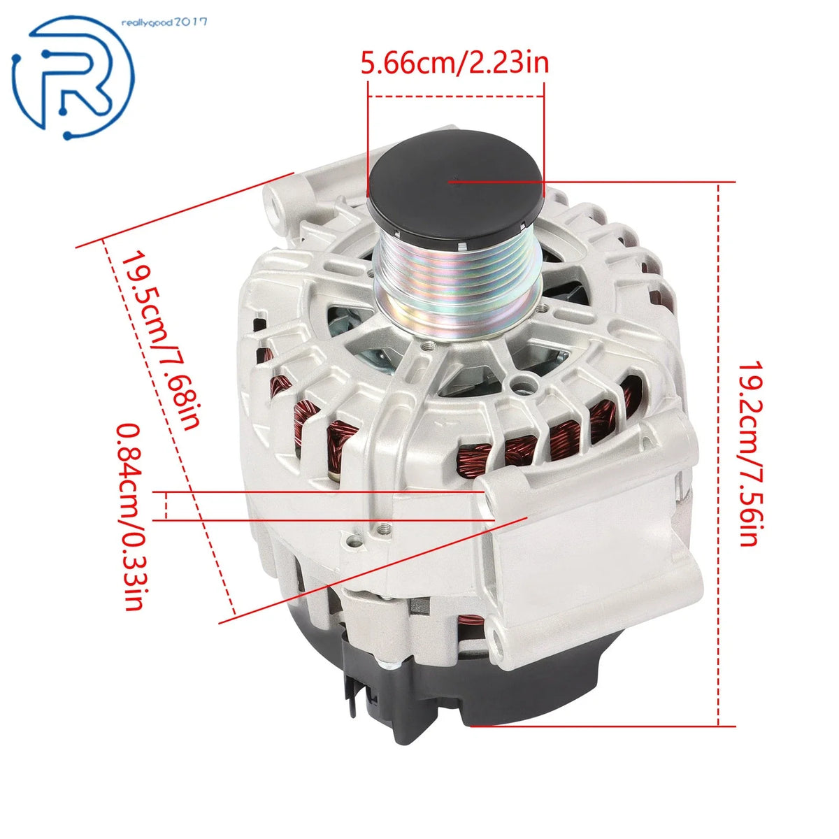 Alternator TG12C063 for Mercedes-Benz SLK250 R172 (2012–2015) L4 1.8L