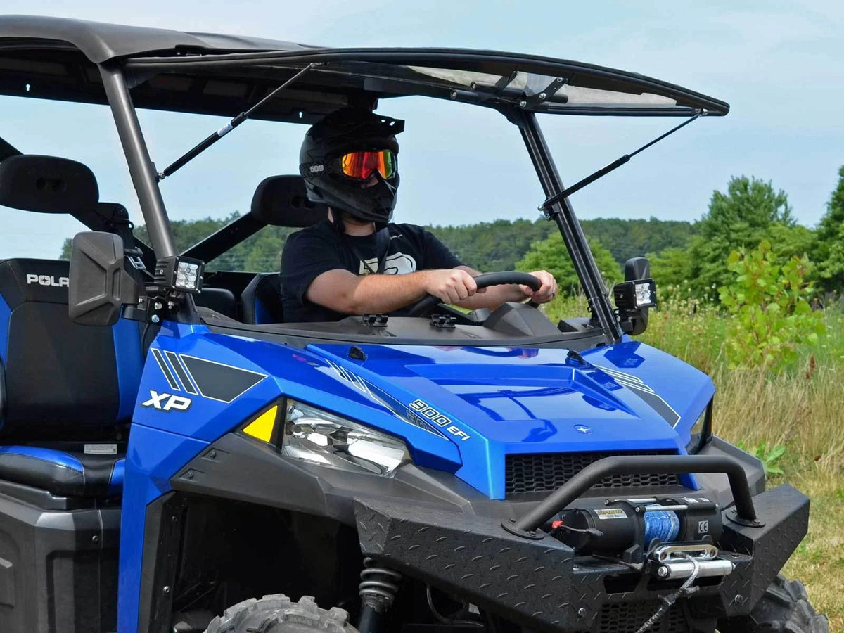 Scratch Resistant Flip Windshield for Polaris Ranger 1000 (2017)