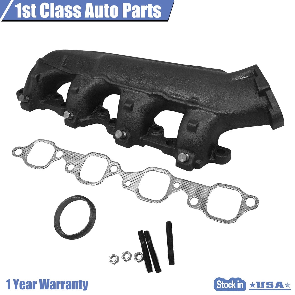 Right Exhaust Manifold for Chevrolet Bel Air Blazer GMC Suburban (1967–1991)