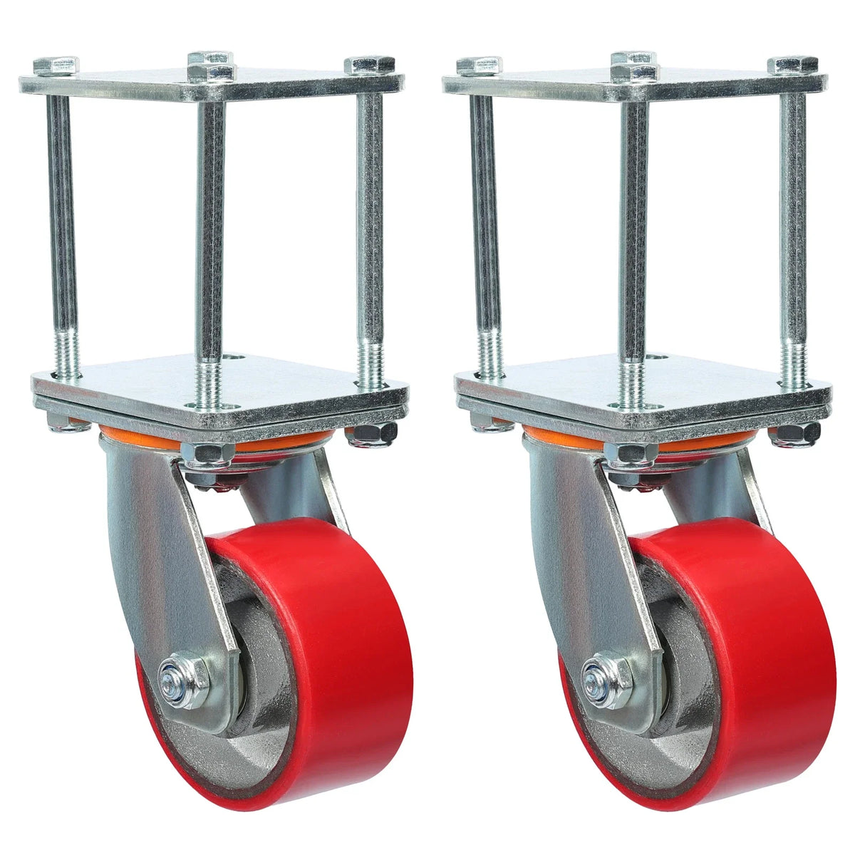 5th Wheel Hitch Mount Skid Wheel for RV Trailer (2.5" or 3" Fitment)