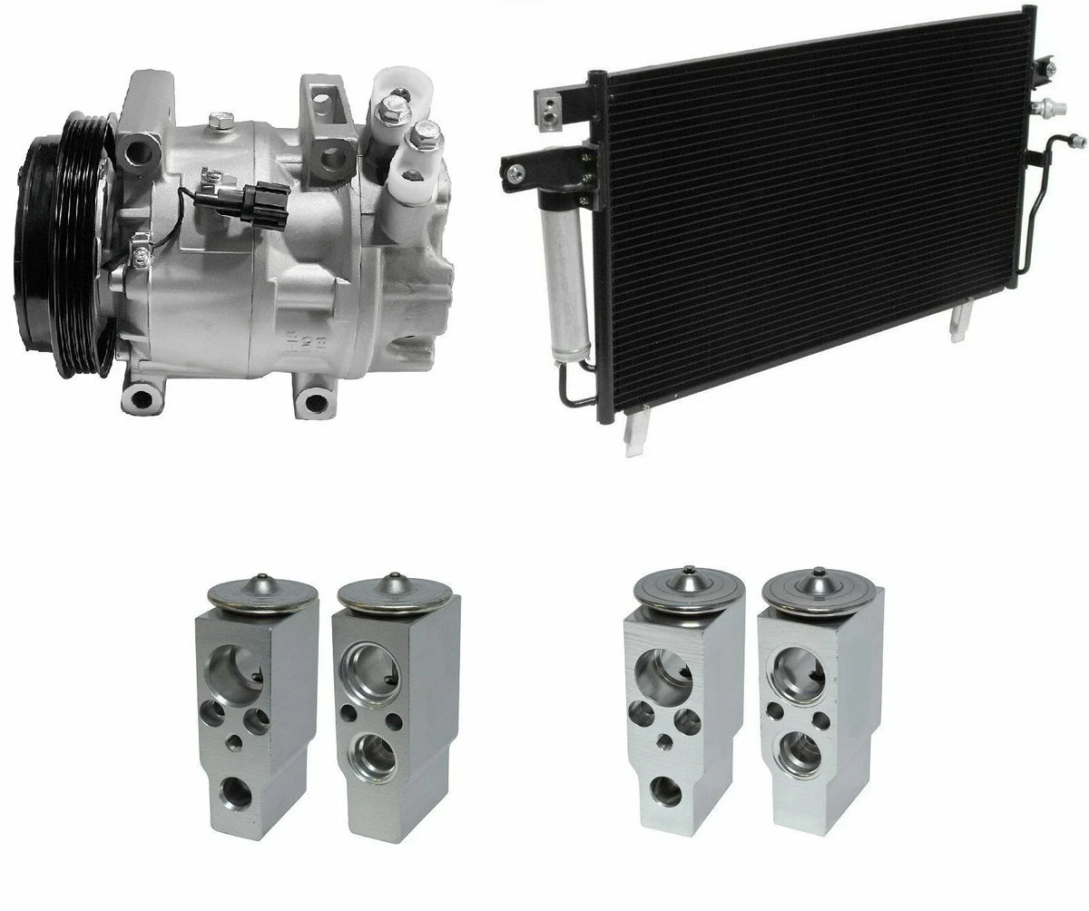 AC Compressor Kit With Condenser for Nissan Pathfinder Armada 5.6L (2004)