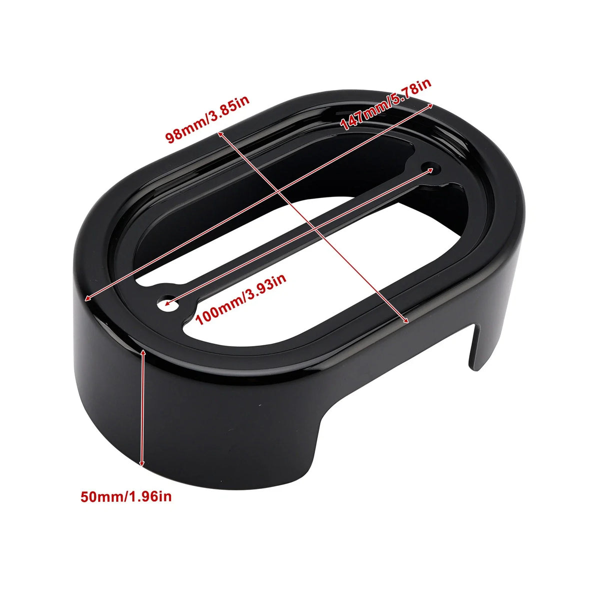 Voltage Regulator Rectifier Cover for Softail Breakout (2001–2017) Black