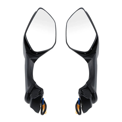 LED Turn Signal Rear Mirrors for Kawasaki Ninja ZX10R (2016-2025)