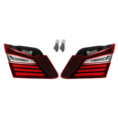 Tail Light Set of 2 for Honda Accord (2016–2017) Inner