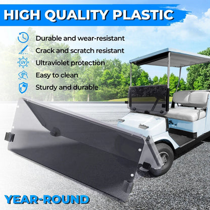 Fold Down Style Tinted Windshield for Yamaha G2 G9 (1985-1995)