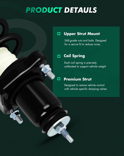 Rear Struts with Coil Spring Assembly for Dodge Journey (2009-2010)
