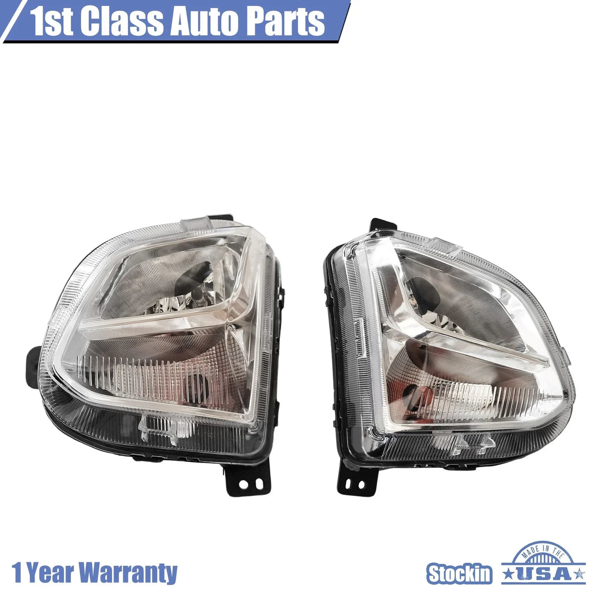 Set of 2 Fog Lights with Signal Lamp for Chevy Equinox (2018–2020)