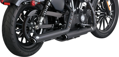 Vance & Hines 3" Slip-On Mufflers Twin Slash for Harley Davidson