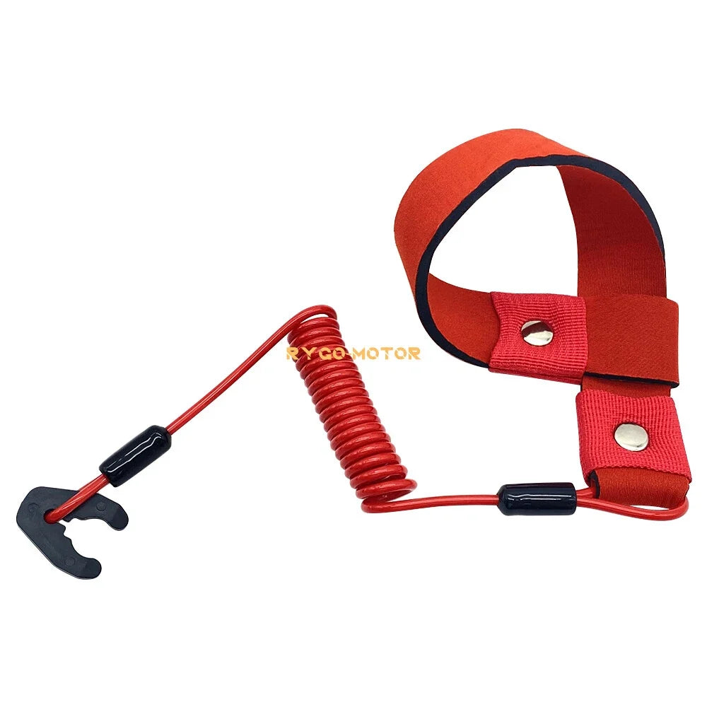 JetSki Stop Kill Switch Key Lanyard for Arctic Cat Barracuda, Montego
