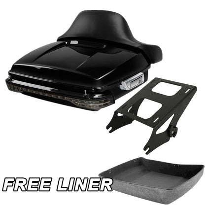 Trunk Pad Tail Light Mount Rack for Harley Electra 2014-2025 Road Glide