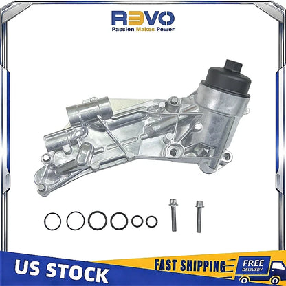 Engine Oil Filter Housing Cooler for GMC Chevy Aveo Sonic Cruze 2011-2016