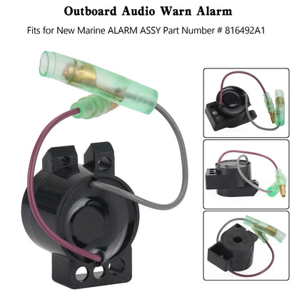 Remote Control Box with Buzzer Alarm for Outboard Engine 816492A1